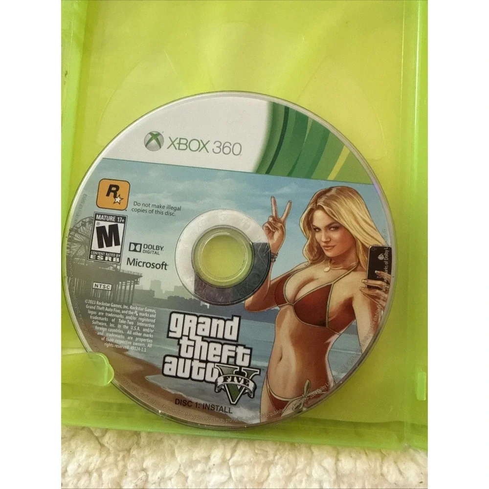 Grand Theft Auto Five Xbox 360 Pre Owned